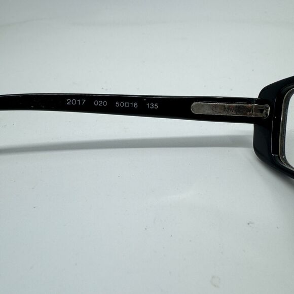 Giorgio Armani Eyeglasses Frame 2017 020 50-16-140 Black Flex Hinge Z34 H12136 - Picture 5 of 7